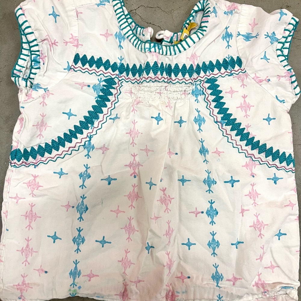 Roberta Roller Rabbit Embroidered Top - Picture 6 of 6